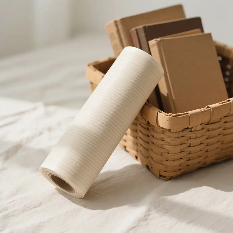 நீடித்த மர தானிய பி.வி.சி அலங்கார படம்