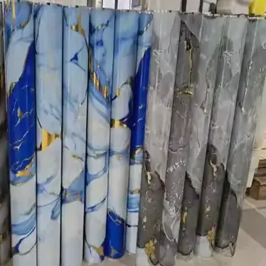 கோல்டன் ஹாட் ஸ்டாம்பிங் பளிங்கு வெப்ப பரிமாற்ற படம்