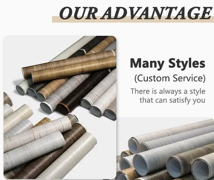 Non Self Adhesive Metallic Brushed Furniture Decorative Film Non Self Adhesive Metallic Brushed Furniture Decorative Film