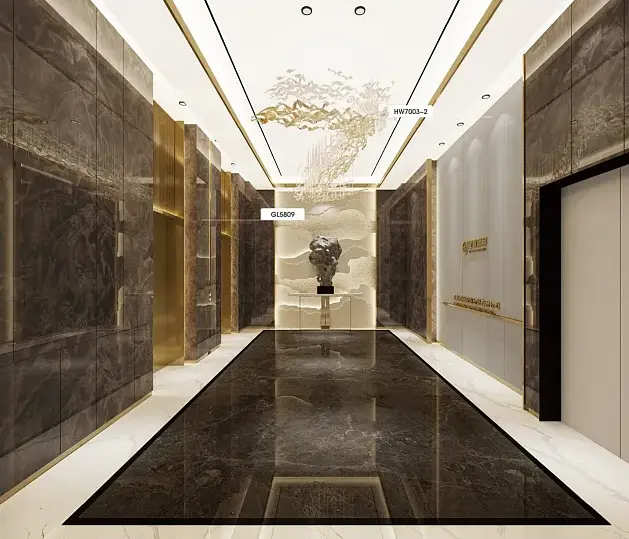 பளிங்கு அல்லாத சுய பிசின் பி.வி.சி/செல்லப்பிராணி படம்